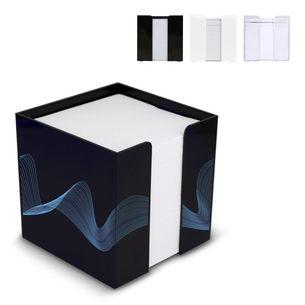 Kubushouder wit papier 10x10x10cm
