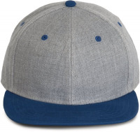 Light Grey Heather / Royal Blue