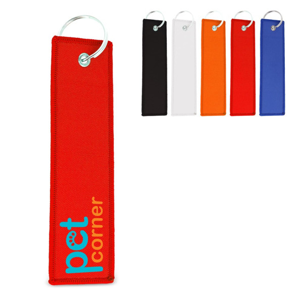 Flight tag met sleutelhanger