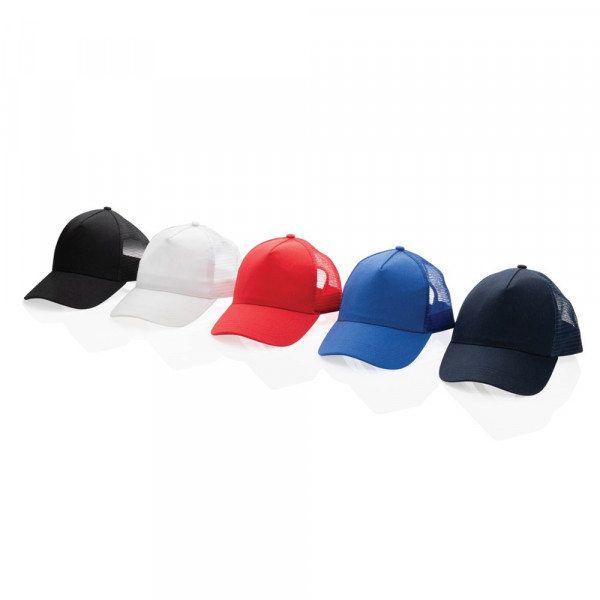 Impact AWARE™ 5 panel recycled katoenen truckercap