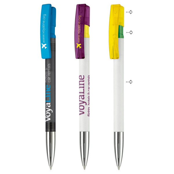 Balpen Nash metalen tip combi