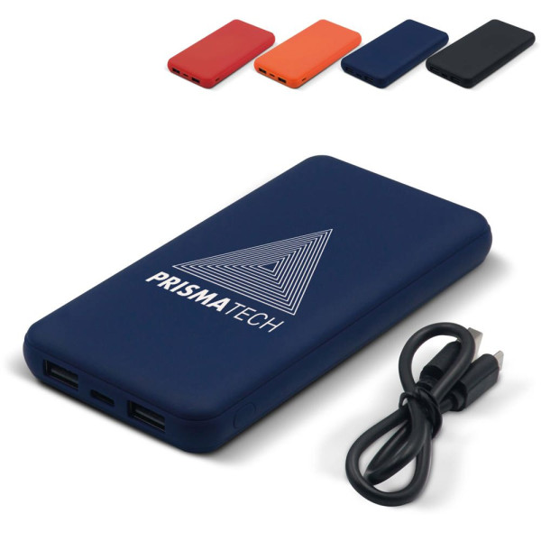 Elite Rubberized Powerbank 8000mAh