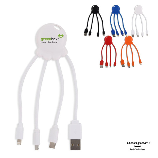 2087 | Xoopar Eco Octopus Charging cable