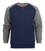 Marine/Grijs Mêlée